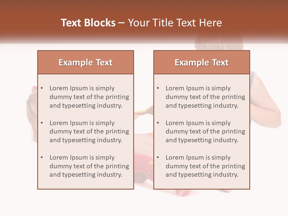 Quarrel Boy White PowerPoint Template