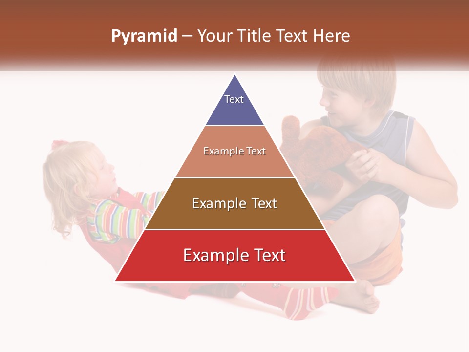 Quarrel Boy White PowerPoint Template