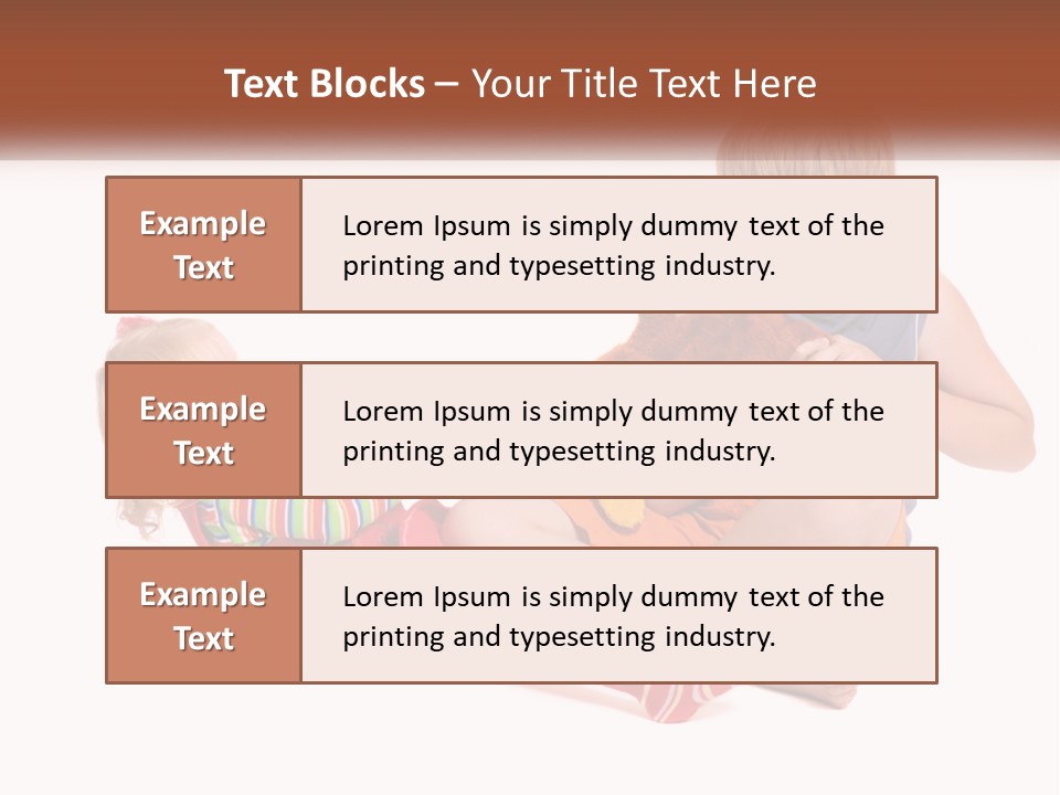 Quarrel Boy White PowerPoint Template