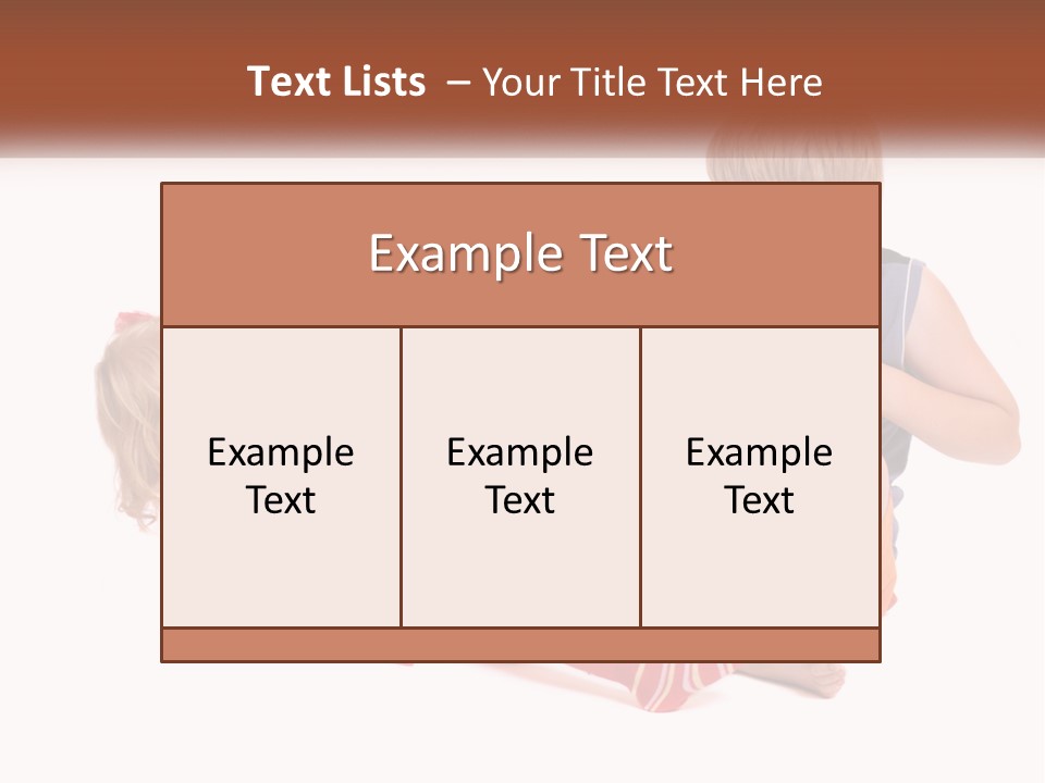 Quarrel Boy White PowerPoint Template