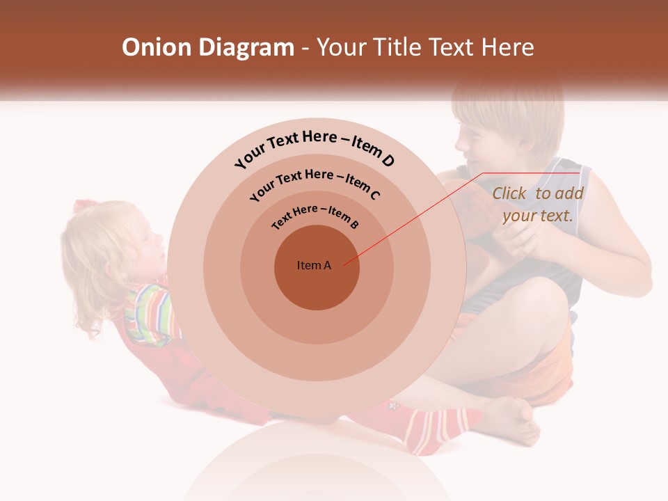 Quarrel Boy White PowerPoint Template