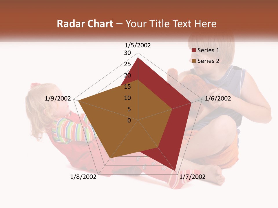 Quarrel Boy White PowerPoint Template