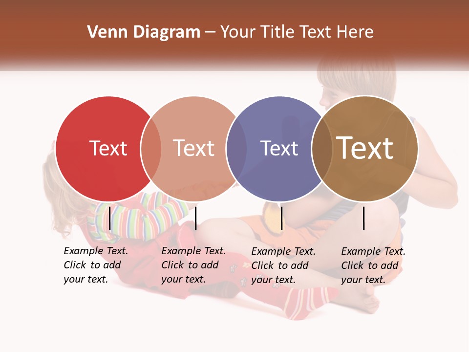 Quarrel Boy White PowerPoint Template