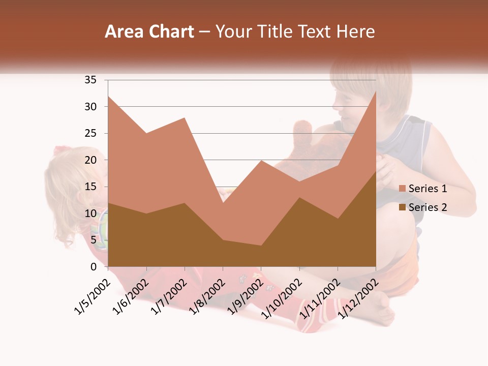 Quarrel Boy White PowerPoint Template