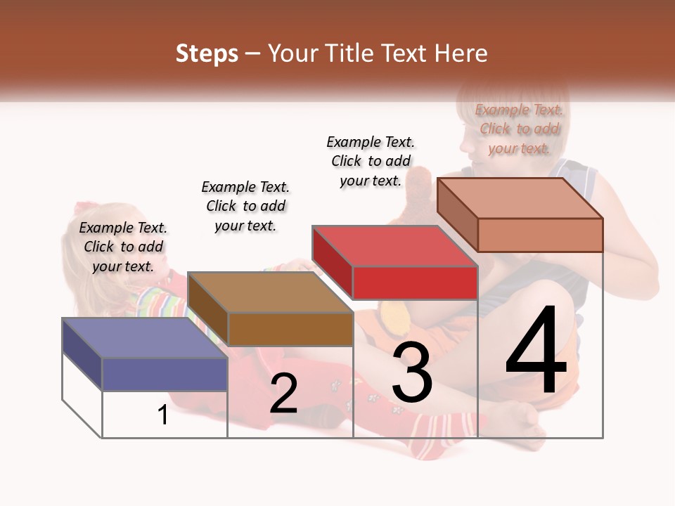 Quarrel Boy White PowerPoint Template