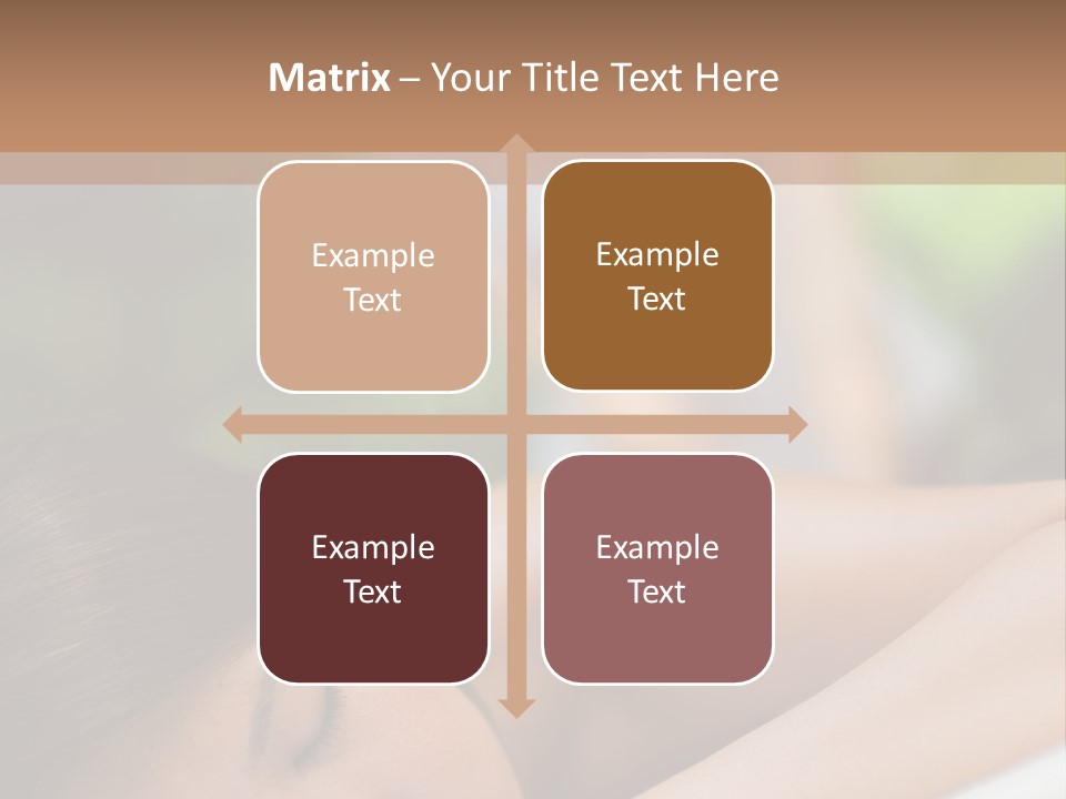 Spa Treatment Plants PowerPoint Template