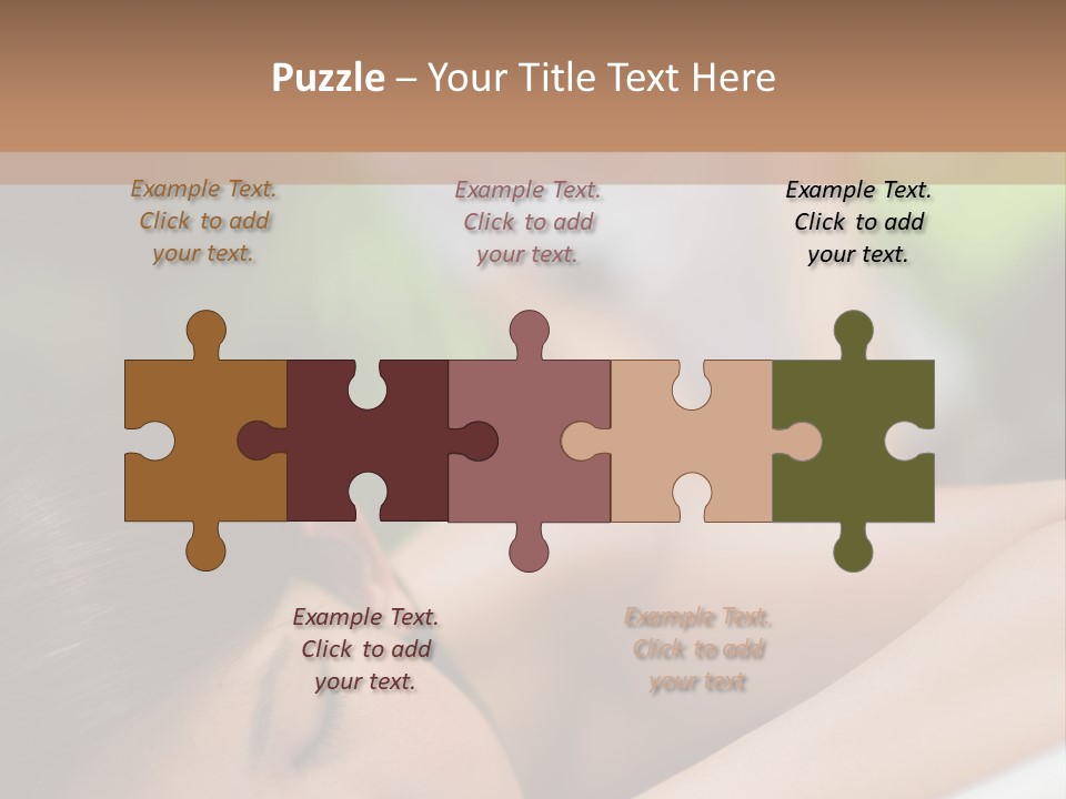 Spa Treatment Plants PowerPoint Template