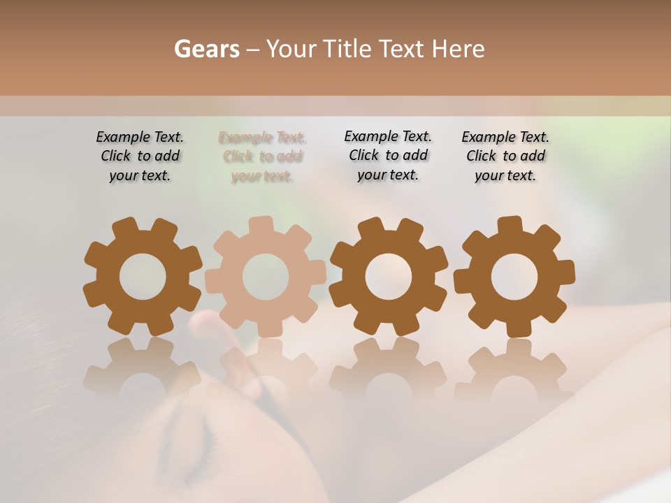 Spa Treatment Plants PowerPoint Template