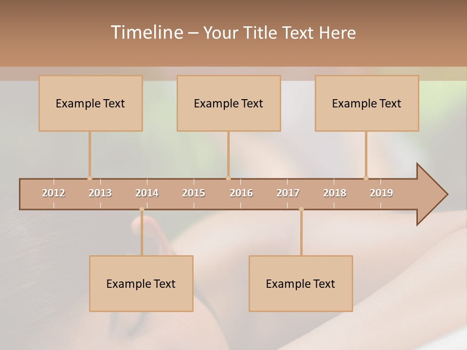 Spa Treatment Plants PowerPoint Template