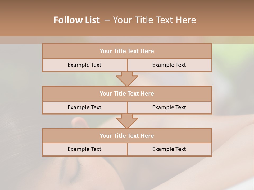 Spa Treatment Plants PowerPoint Template