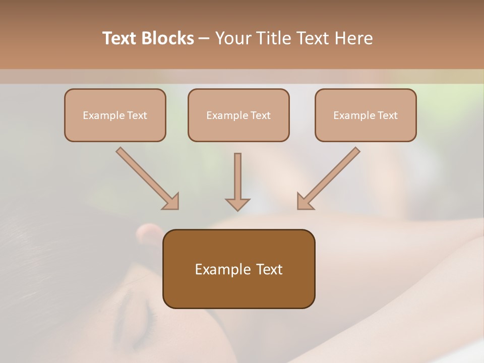 Spa Treatment Plants PowerPoint Template