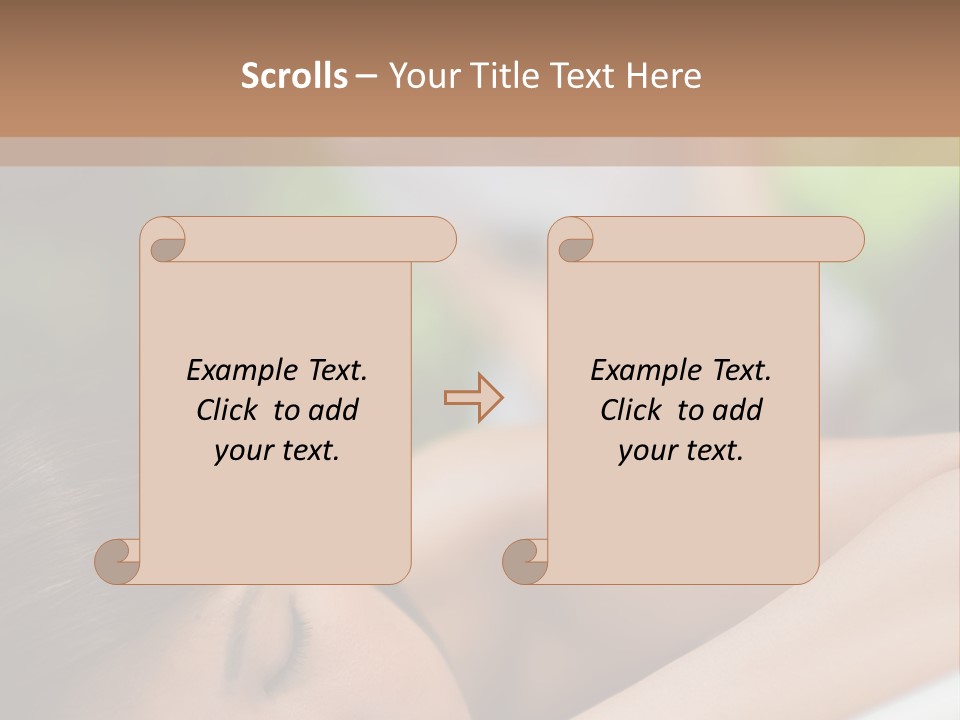 Spa Treatment Plants PowerPoint Template