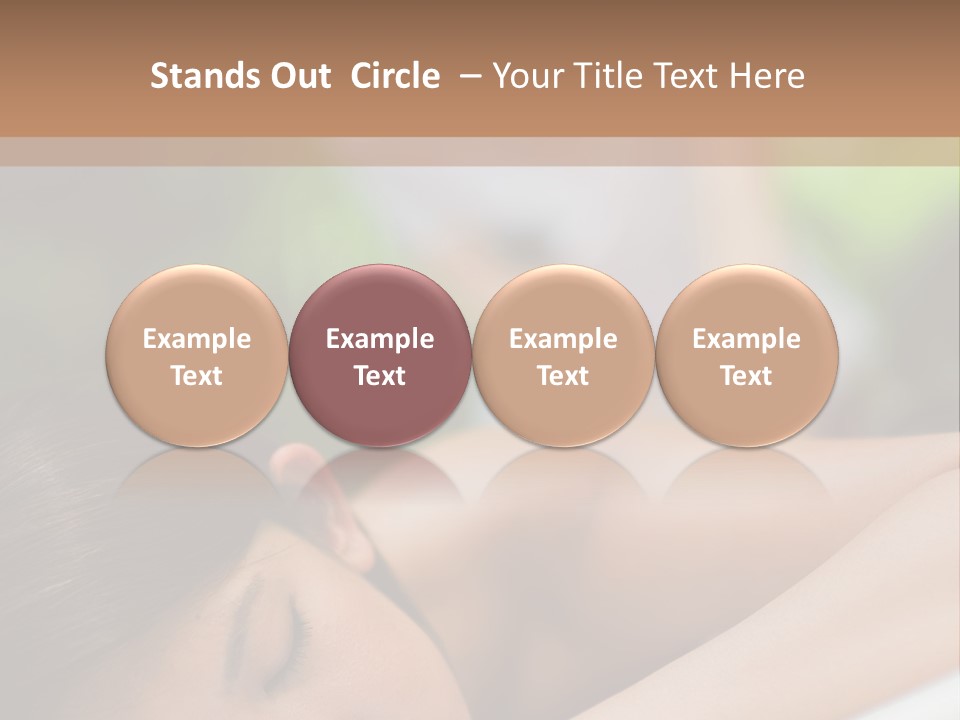 Spa Treatment Plants PowerPoint Template