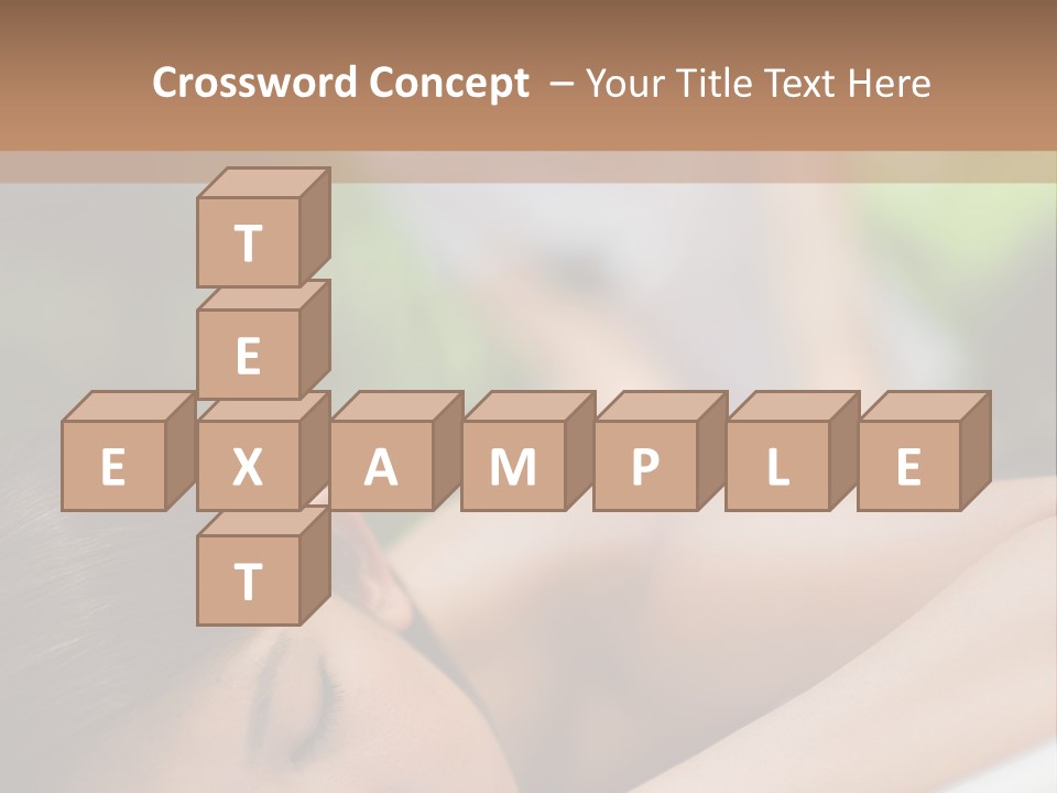 Spa Treatment Plants PowerPoint Template