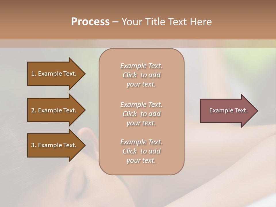 Spa Treatment Plants PowerPoint Template