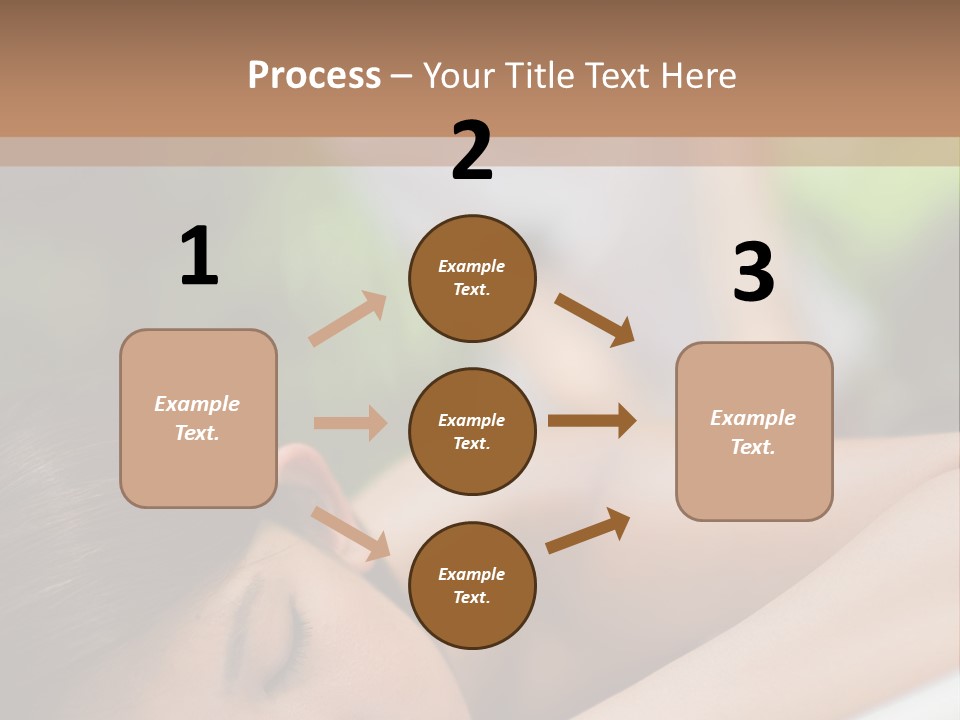 Spa Treatment Plants PowerPoint Template