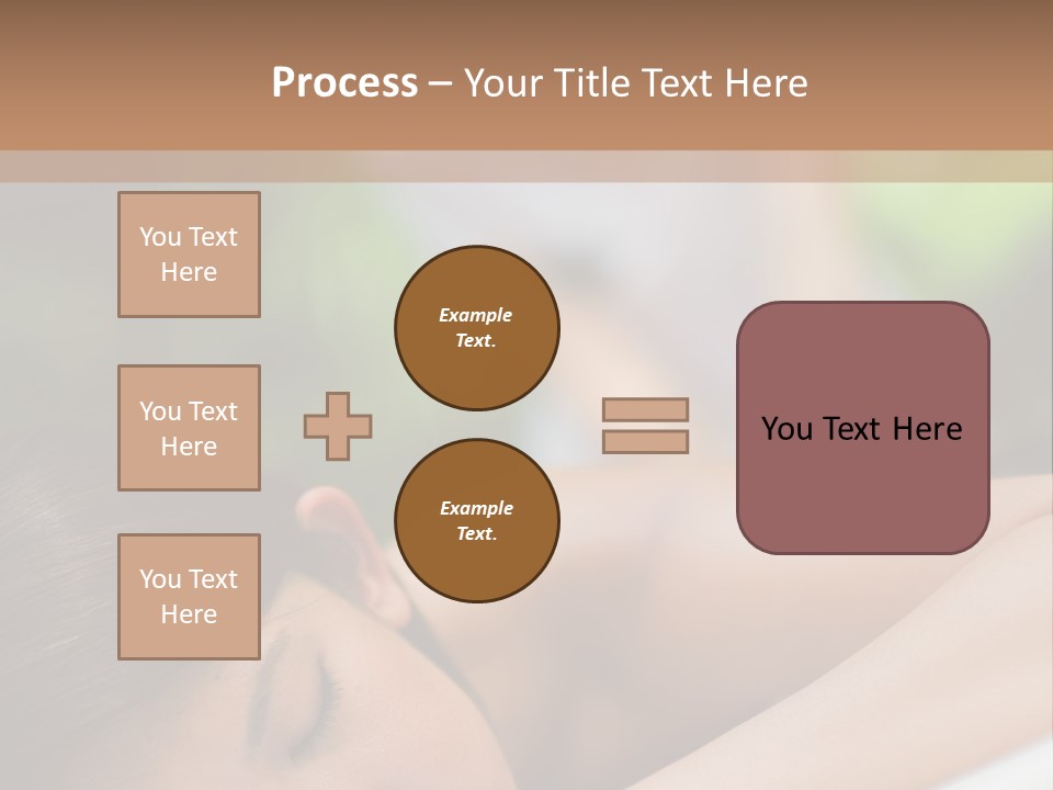 Spa Treatment Plants PowerPoint Template