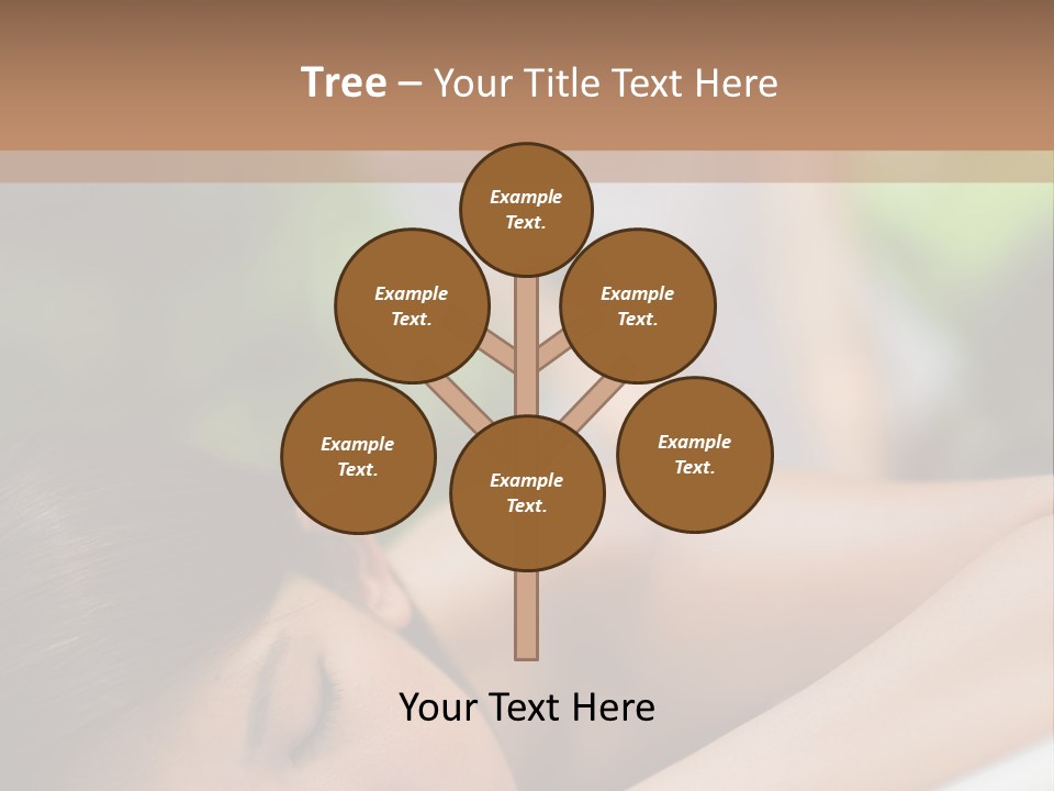Spa Treatment Plants PowerPoint Template