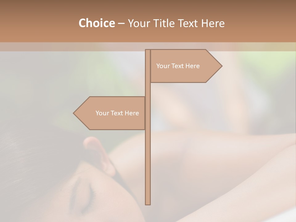 Spa Treatment Plants PowerPoint Template