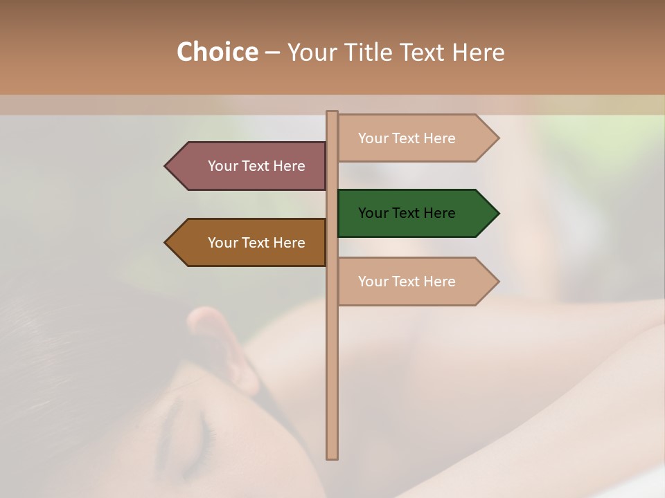 Spa Treatment Plants PowerPoint Template