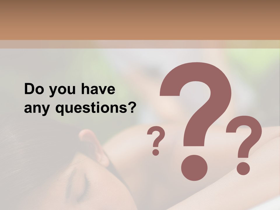 Spa Treatment Plants PowerPoint Template