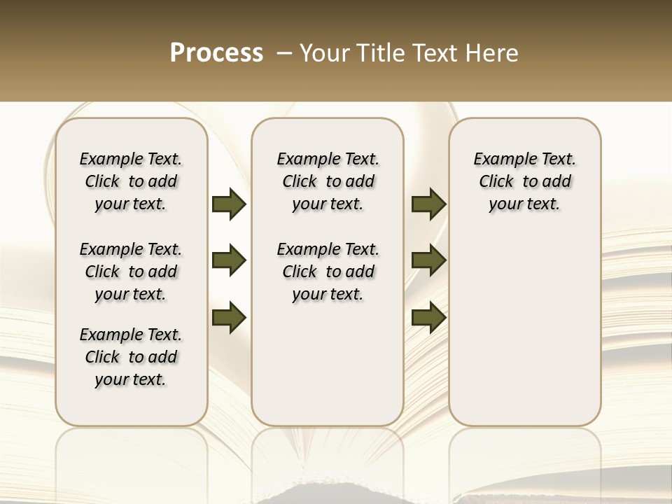An Open Book With A Heart Shape On Top Of It PowerPoint Template