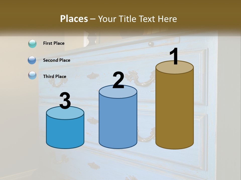 Style Antique Drawer PowerPoint Template