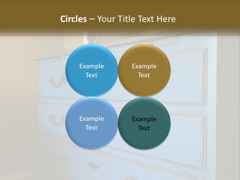 Style Antique Drawer PowerPoint Template