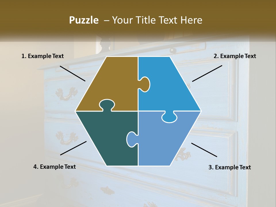 Style Antique Drawer PowerPoint Template