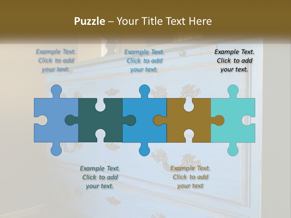 Style Antique Drawer PowerPoint Template