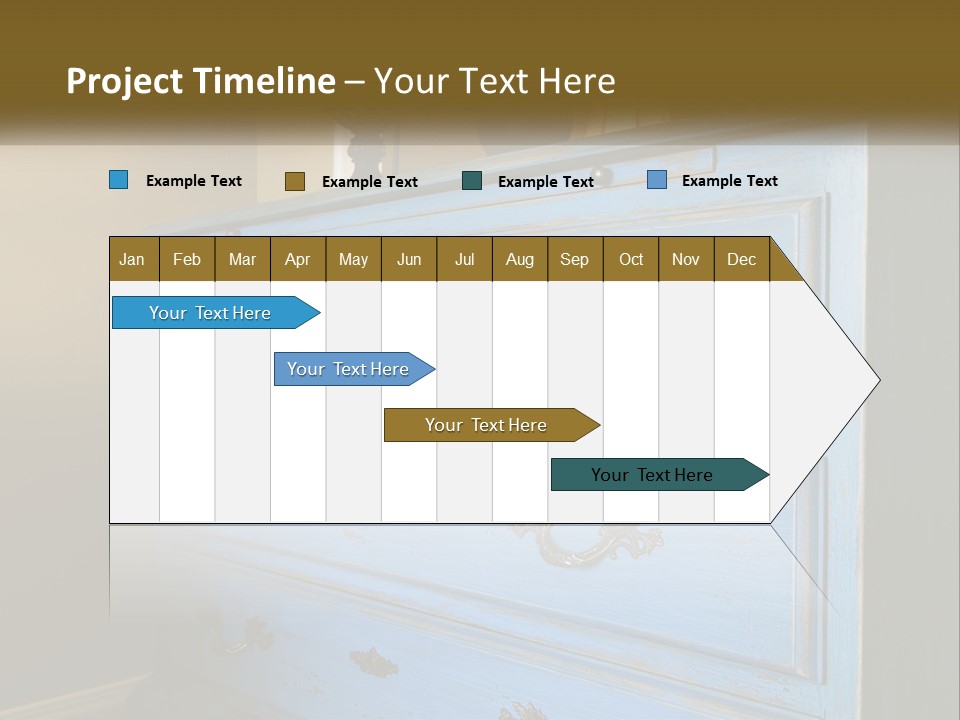 Style Antique Drawer PowerPoint Template