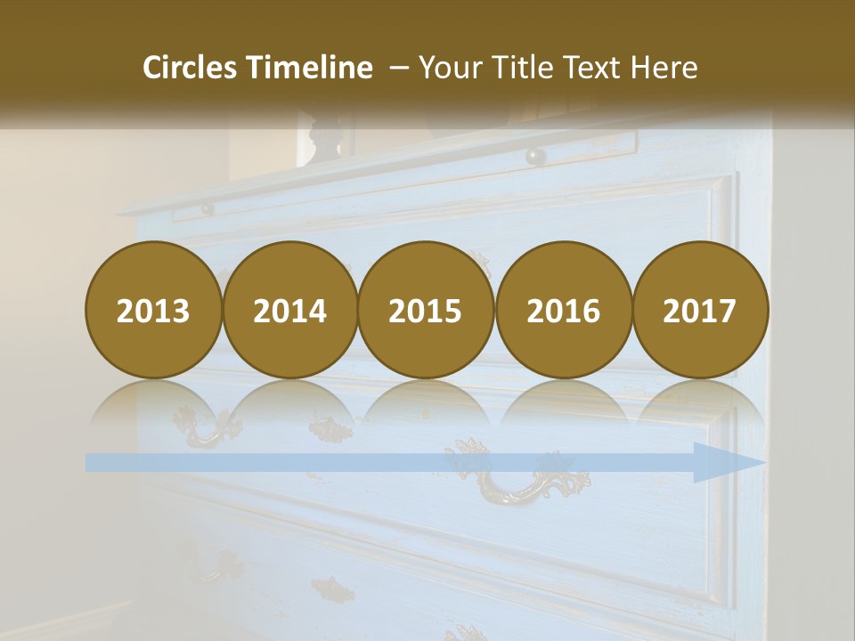 Style Antique Drawer PowerPoint Template