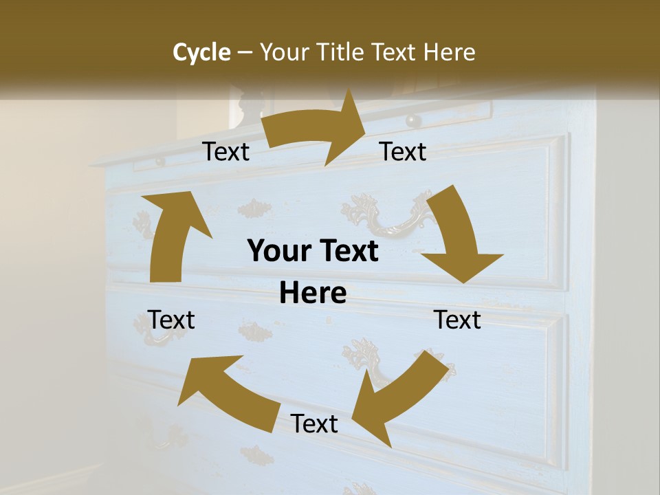 Style Antique Drawer PowerPoint Template