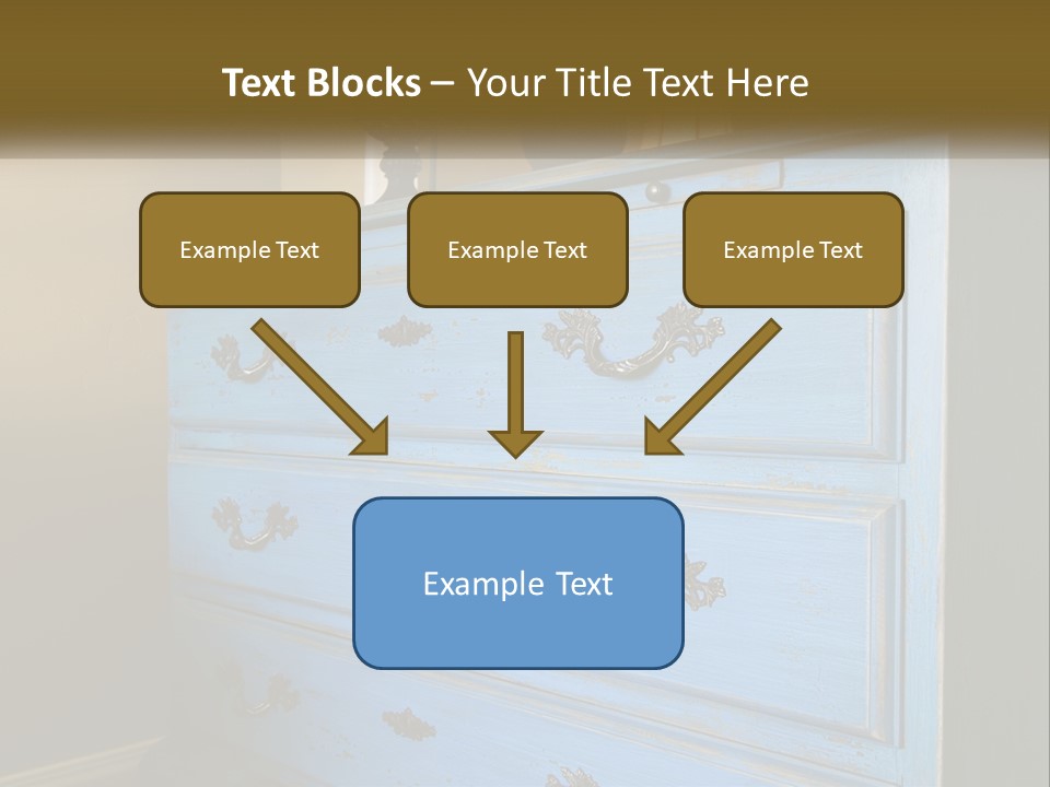 Style Antique Drawer PowerPoint Template