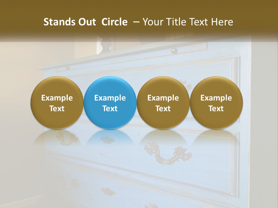 Style Antique Drawer PowerPoint Template