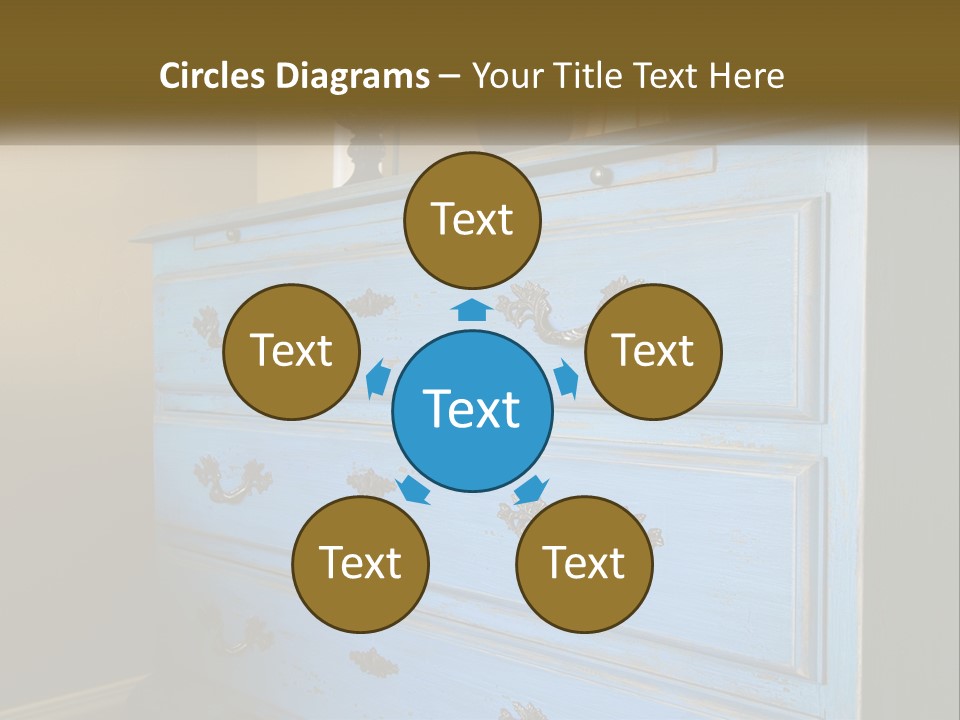 Style Antique Drawer PowerPoint Template