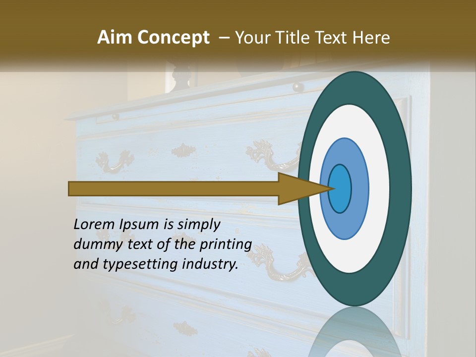 Style Antique Drawer PowerPoint Template