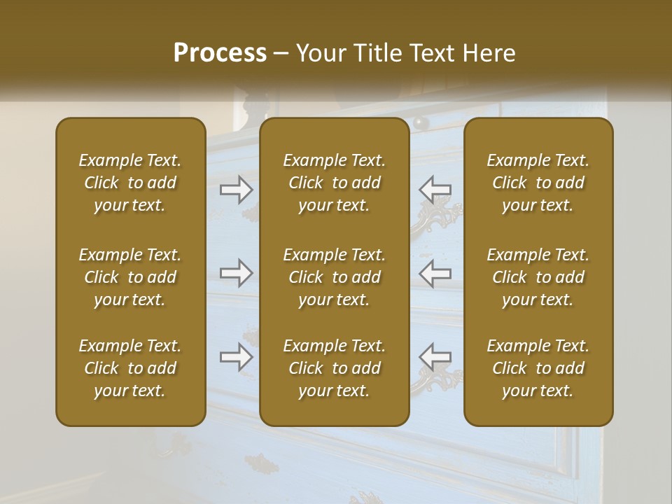 Style Antique Drawer PowerPoint Template