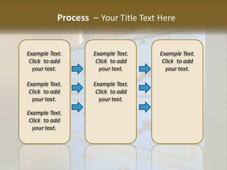 Style Antique Drawer PowerPoint Template