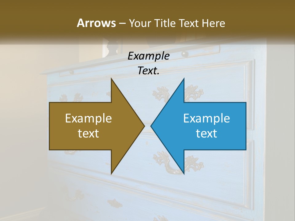 Style Antique Drawer PowerPoint Template