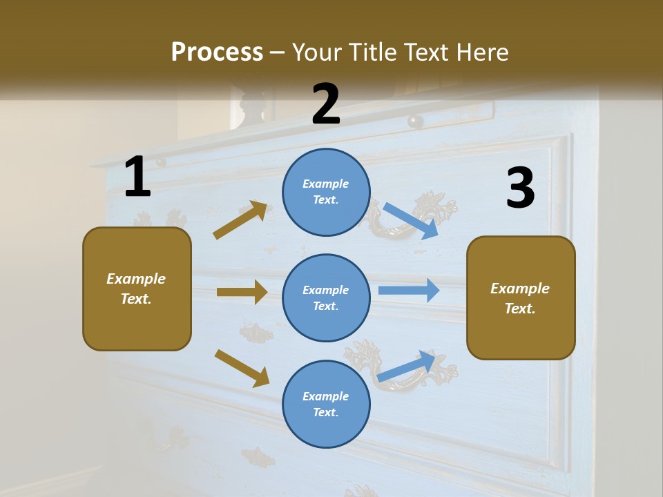 Style Antique Drawer PowerPoint Template
