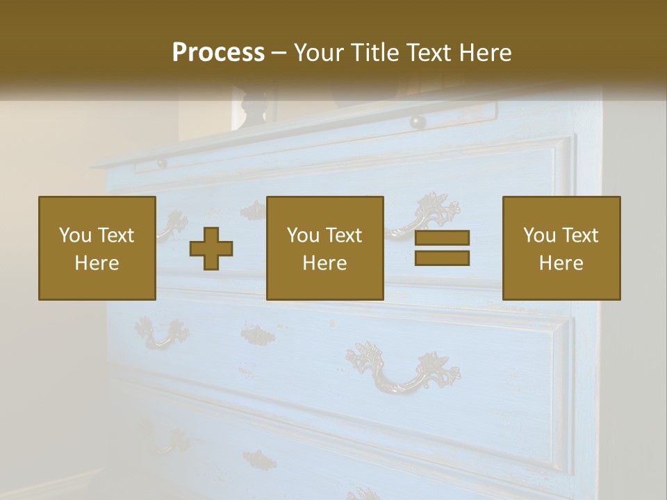Style Antique Drawer PowerPoint Template