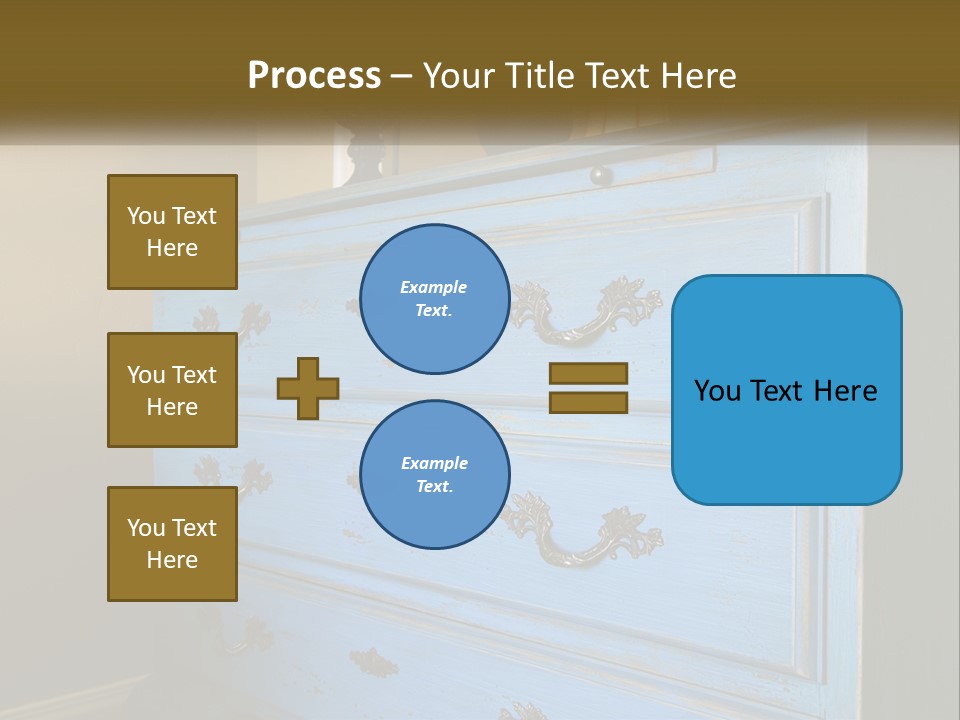 Style Antique Drawer PowerPoint Template
