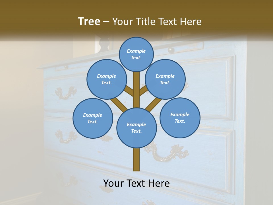 Style Antique Drawer PowerPoint Template