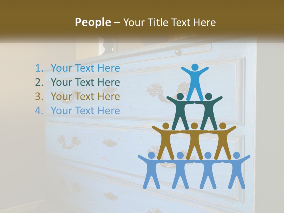 Style Antique Drawer PowerPoint Template