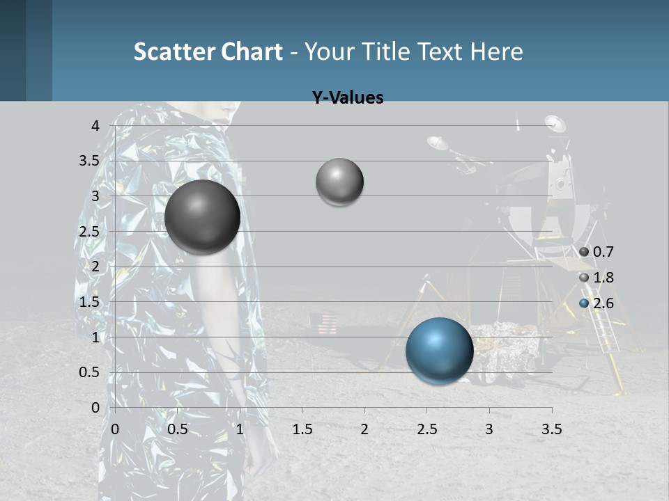 Space Lunar Astrounaut PowerPoint Template