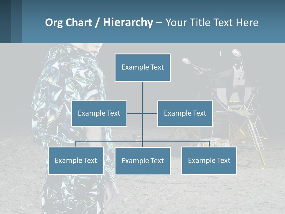 Space Lunar Astrounaut PowerPoint Template