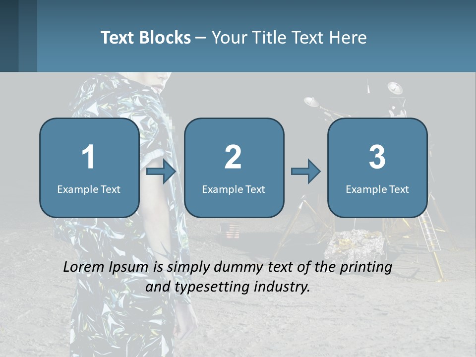 Space Lunar Astrounaut PowerPoint Template