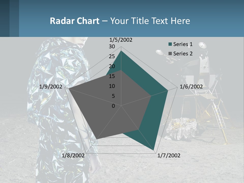 Space Lunar Astrounaut PowerPoint Template