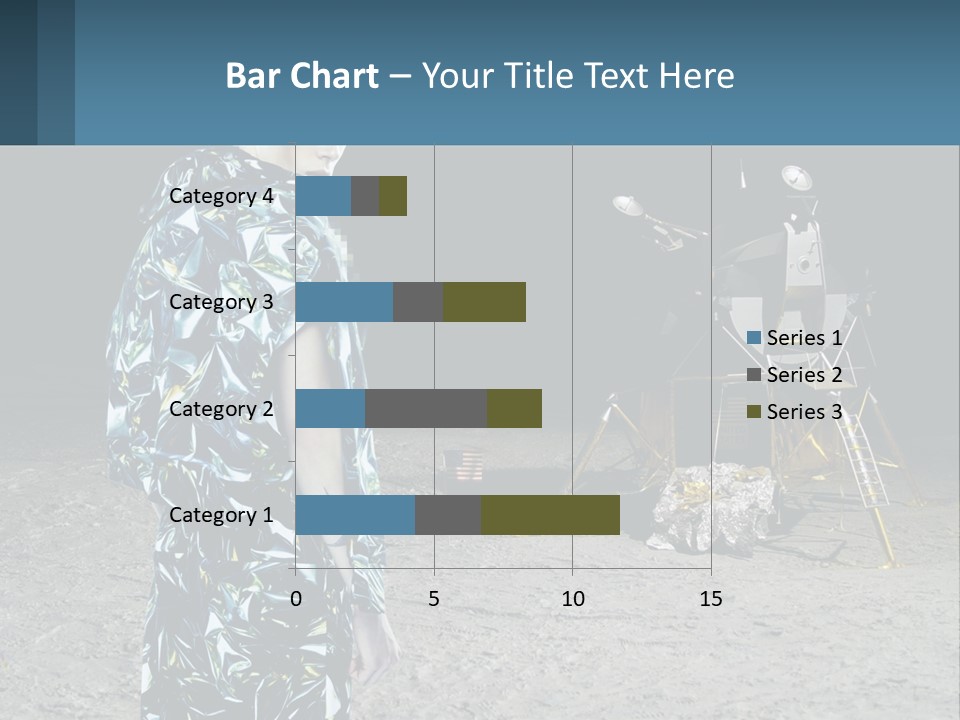 Space Lunar Astrounaut PowerPoint Template